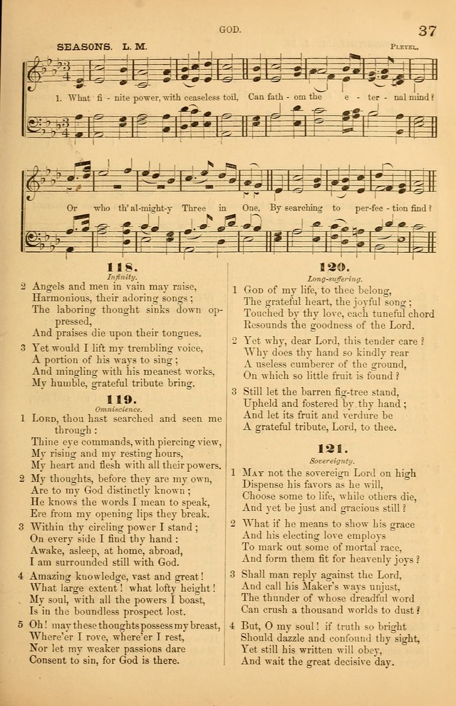 Songs of the Church: or, hymns and tunes for Christian worship page 37