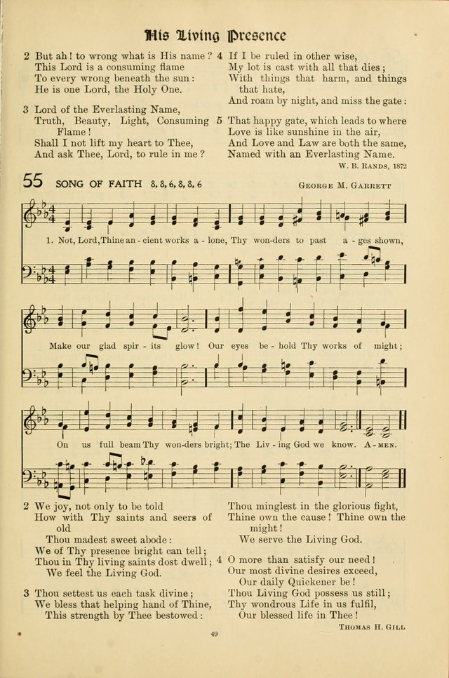 Songs of the Christian Life page 50