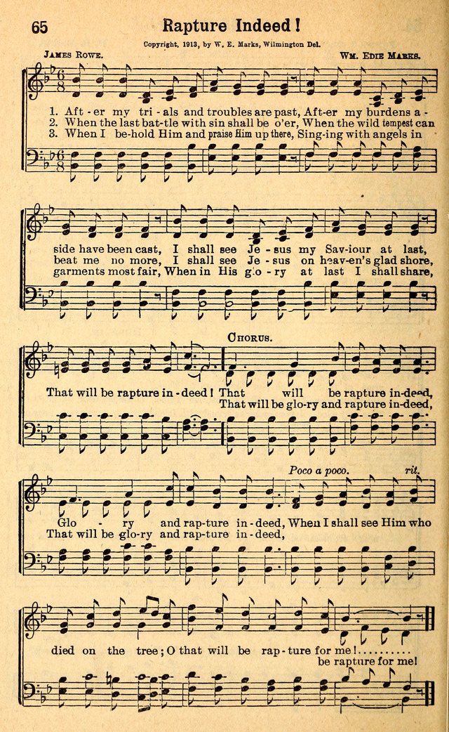 Songs of Full Salvation page 66