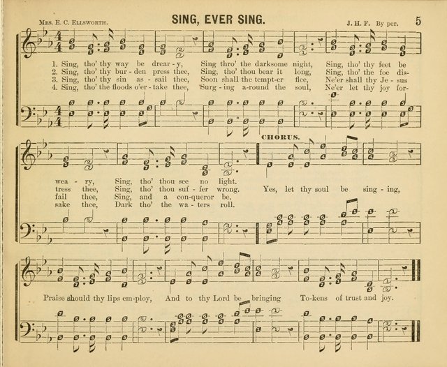 Songs of Glory No. 2: a collection of beautiful songs for Sunday Schools and the Family Circle page 5