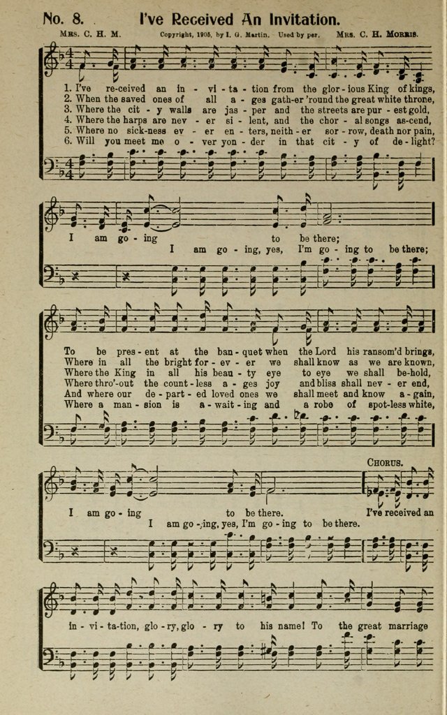 Songs of Grace and Glory: A New and Inspiring Selection of Sacred Songs for Evangelical Use and General Worship page 13