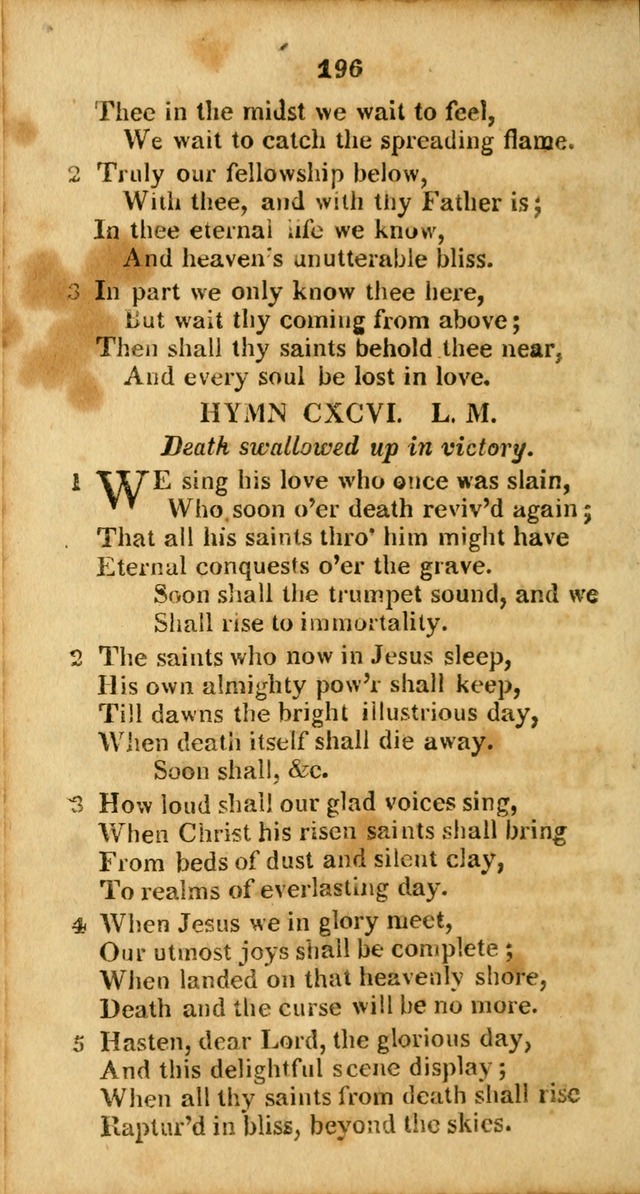 A Selection of Hymns for the use of social religious meetings, and for private devotions 2d ed. page 139