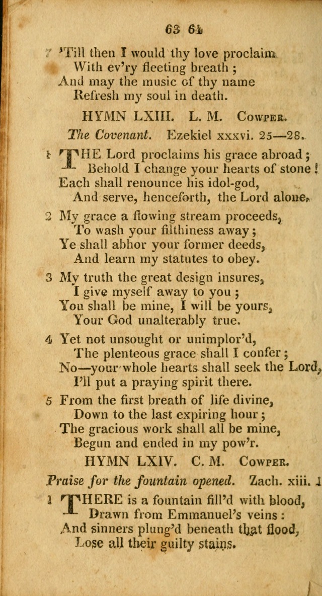 A Selection of Hymns for the use of social religious meetings, and for private devotions 2d ed. page 47