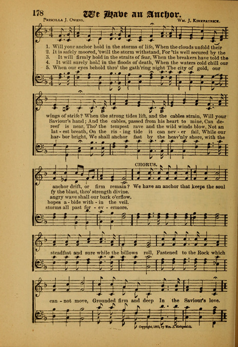 Songs of Love and Praise: for use in meetings & Christian worship & work page 178