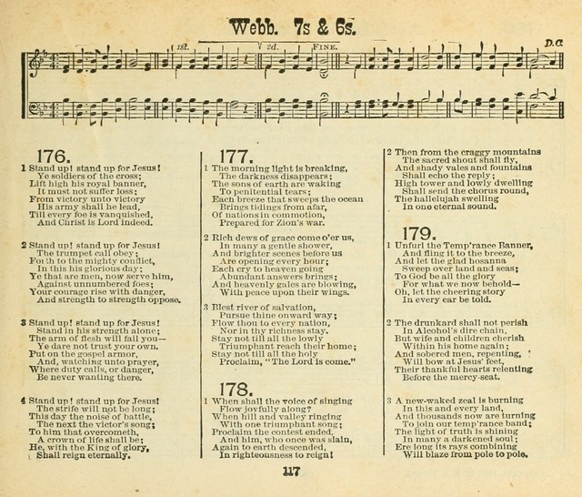 Songs of the Morning: a choice collection of songs and hymns for the Sunday school and other social services page 118
