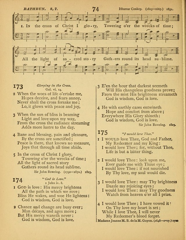 Songs of Praise: a selection of standard hymns and tunes for the Sunday-shcools and social meetings page 75