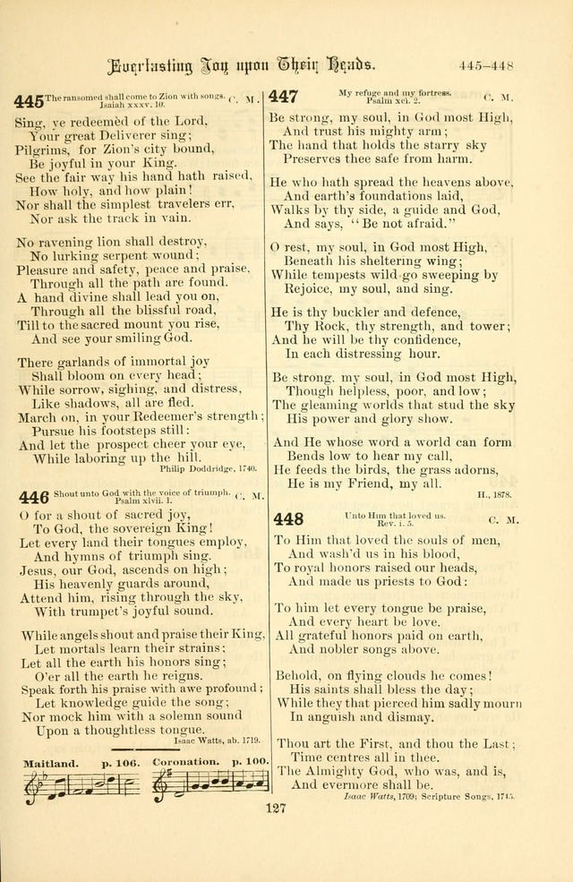 Songs of Pilgrimage: a hymnal for the churches of Christ (2nd ed.) page 127