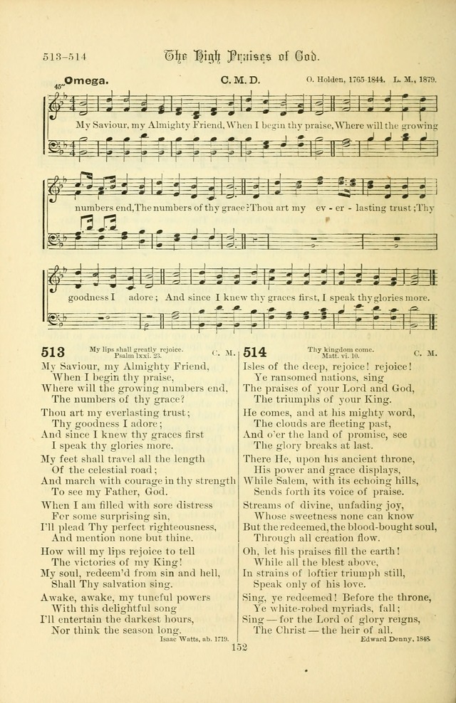 Songs of Pilgrimage: a hymnal for the churches of Christ (2nd ed.) page 152