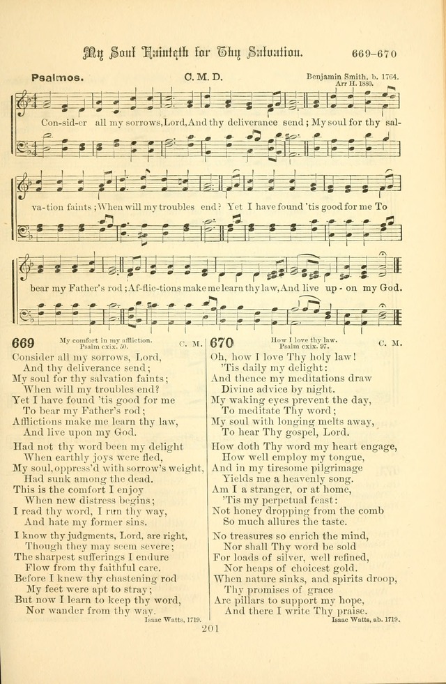 Songs of Pilgrimage: a hymnal for the churches of Christ (2nd ed.) page 201
