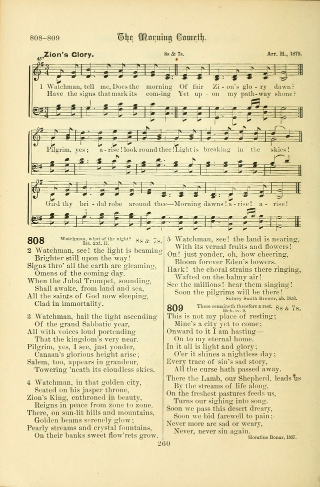 Songs of Pilgrimage: a hymnal for the churches of Christ (2nd ed.) page 260