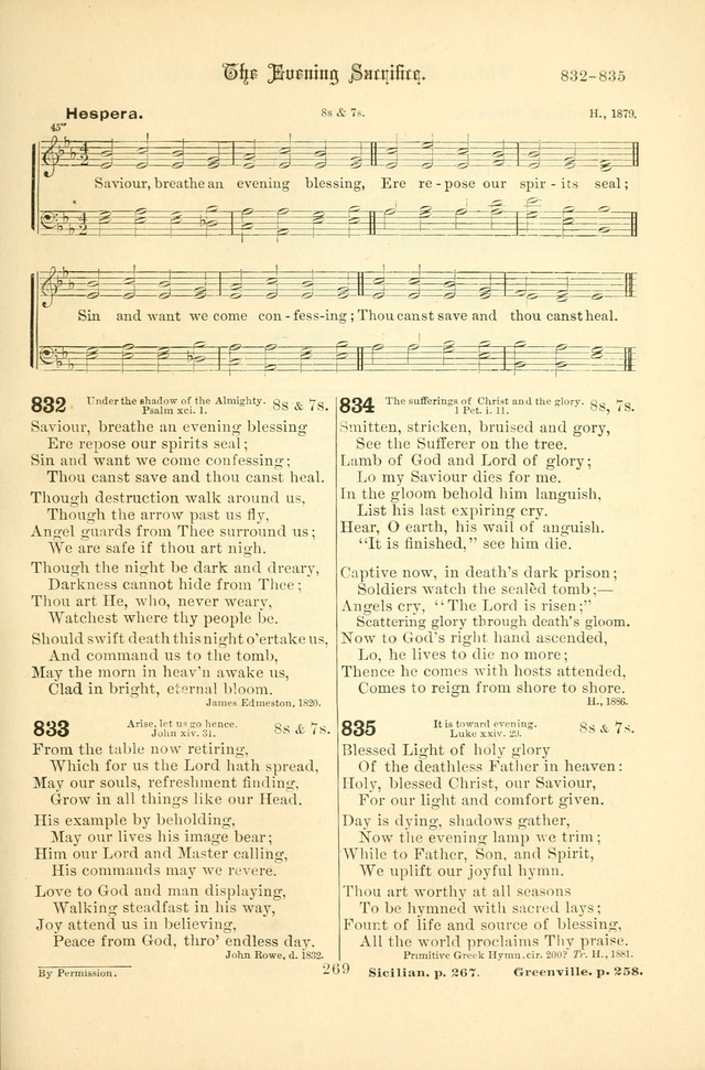 Songs of Pilgrimage: a hymnal for the churches of Christ (2nd ed.) page 269