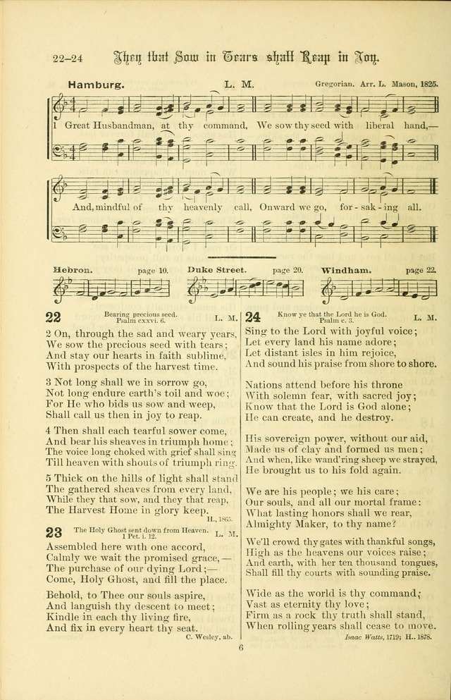 Songs of Pilgrimage: a hymnal for the churches of Christ (2nd ed.) page 6