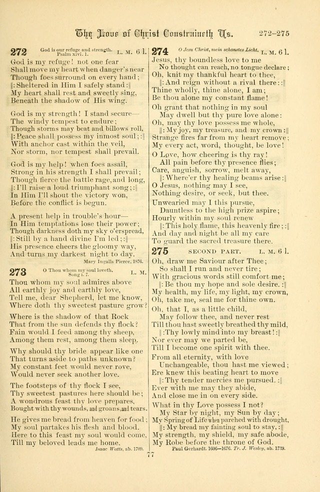 Songs of Pilgrimage: a hymnal for the churches of Christ (2nd ed.) page 77