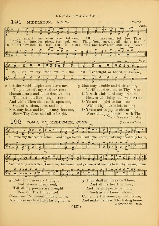 Songs of Praise and Prayer : for the Sunday School and Social Meeting page 122