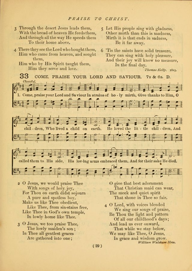 Songs of Praise and Prayer : for the Sunday School and Social Meeting page 24