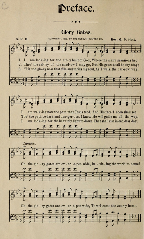 Songs of Redeeming Love: for the Church, Sunday School and other Services of the Sanctuary page 1