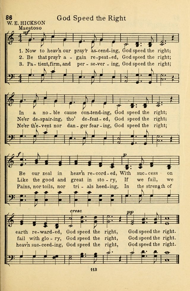 Songs of Service: for use in assemblies of young people and older boys and girls page 115