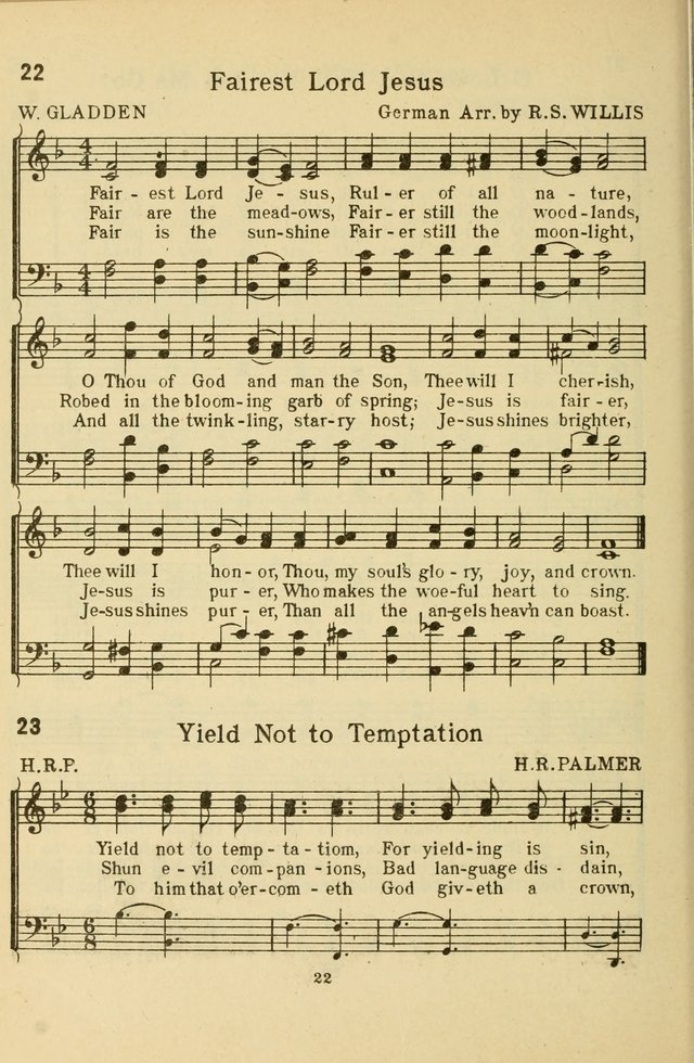 Songs of Service: for use in assemblies of young people and older boys and girls page 24