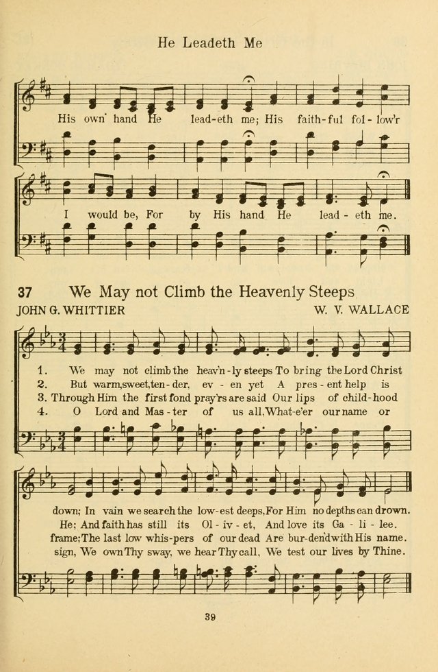 Songs of Service: for use in assemblies of young people and older boys and girls page 41