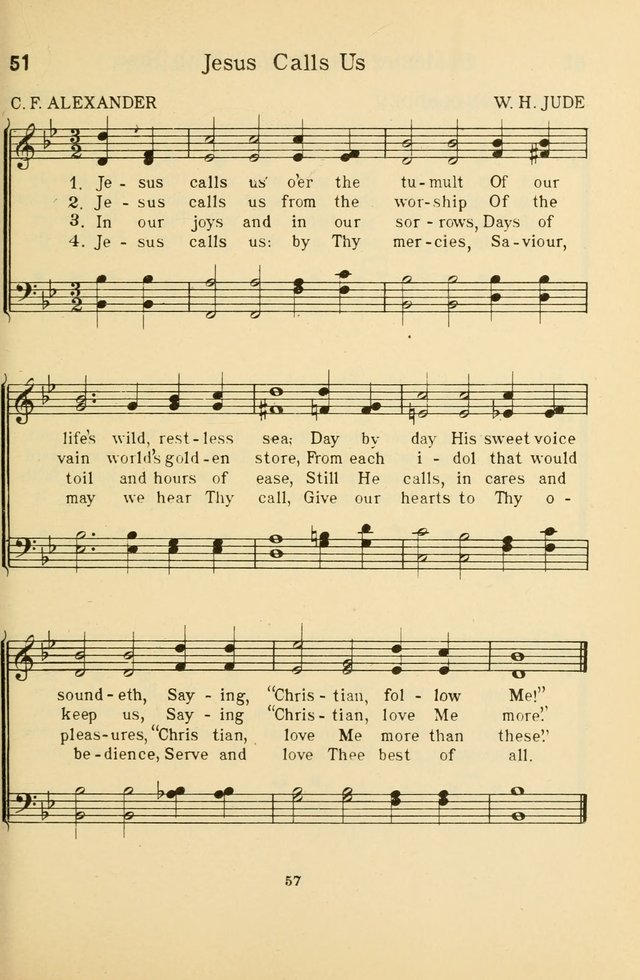 Songs of Service: for use in assemblies of young people and older boys and girls page 59