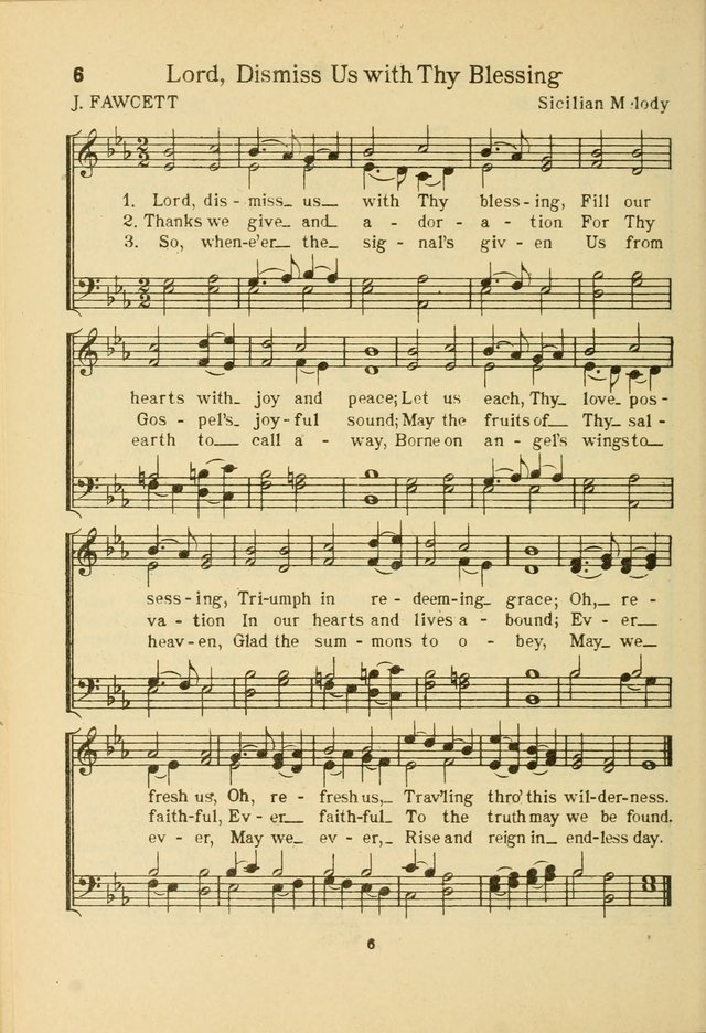 Songs of Service: for use in assemblies of young people and older boys and girls page 6