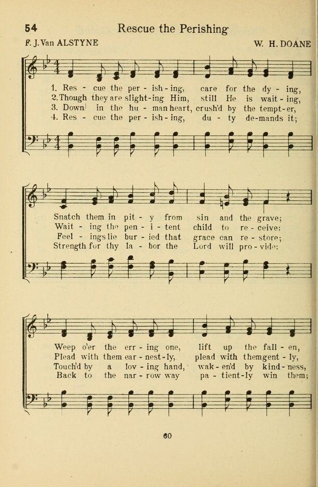 Songs of Service: for use in assemblies of young people and older boys and girls page 62