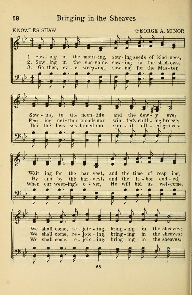 Songs of Service: for use in assemblies of young people and older boys and girls page 70