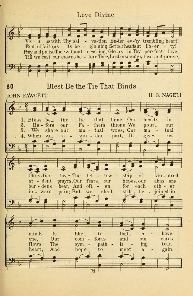 Songs of Service: for use in assemblies of young people and older boys and girls page 73