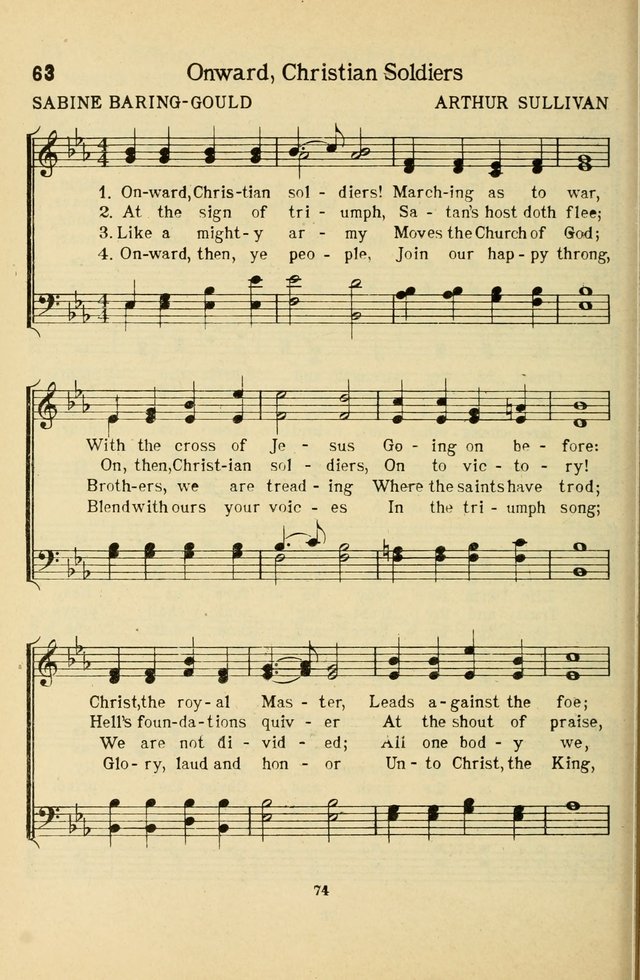 Songs of Service: for use in assemblies of young people and older boys and girls page 76