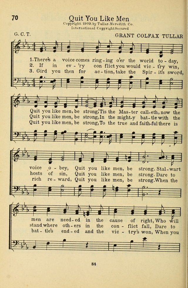 Songs of Service: for use in assemblies of young people and older boys and girls page 86