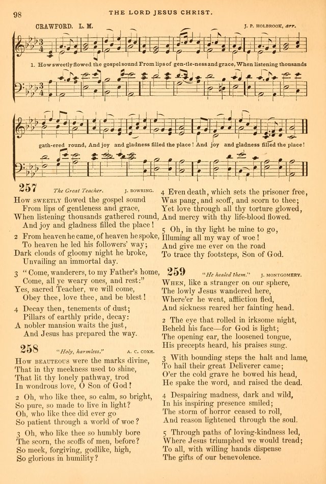 A Selection of Spiritual Songs: with music for the Church and the Choir page 109