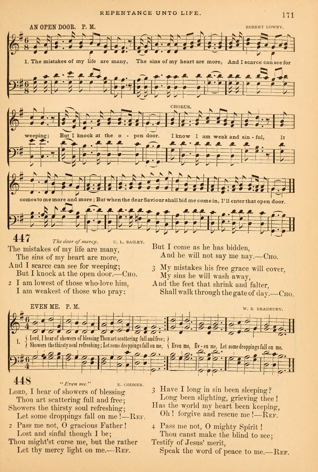 A Selection of Spiritual Songs: with music for the Church and the Choir page 182