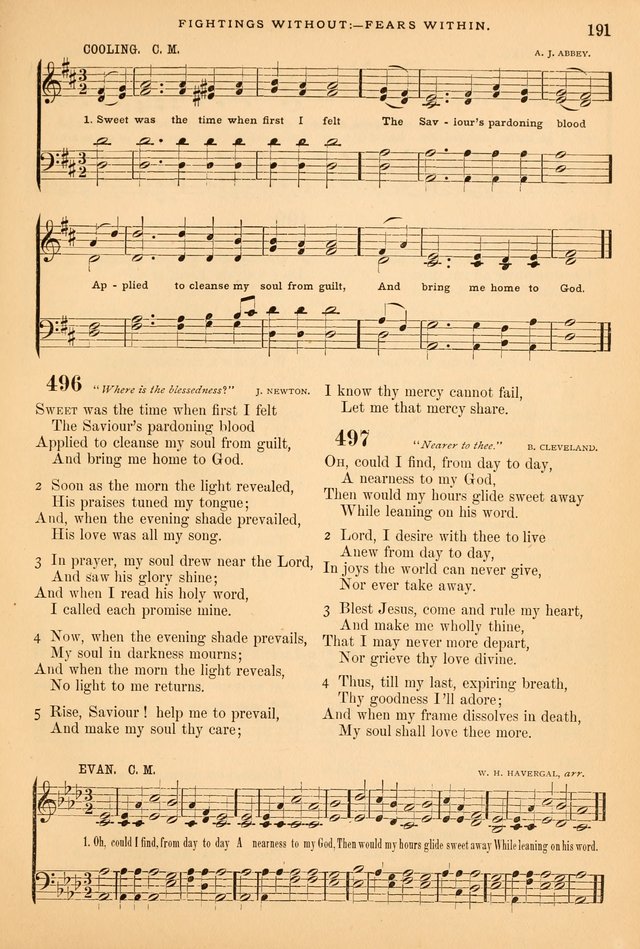 A Selection of Spiritual Songs: with music for the Church and the Choir page 202