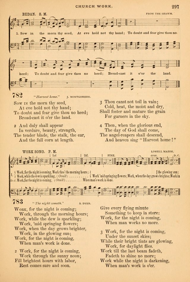 A Selection of Spiritual Songs: with music for the Church and the Choir page 308