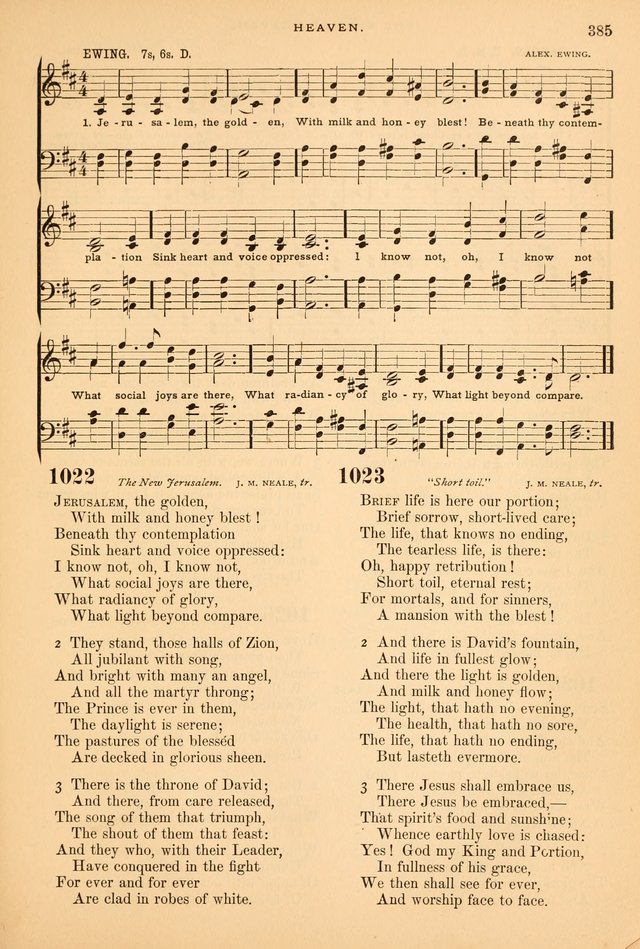 A Selection of Spiritual Songs: with music for the Church and the Choir page 396