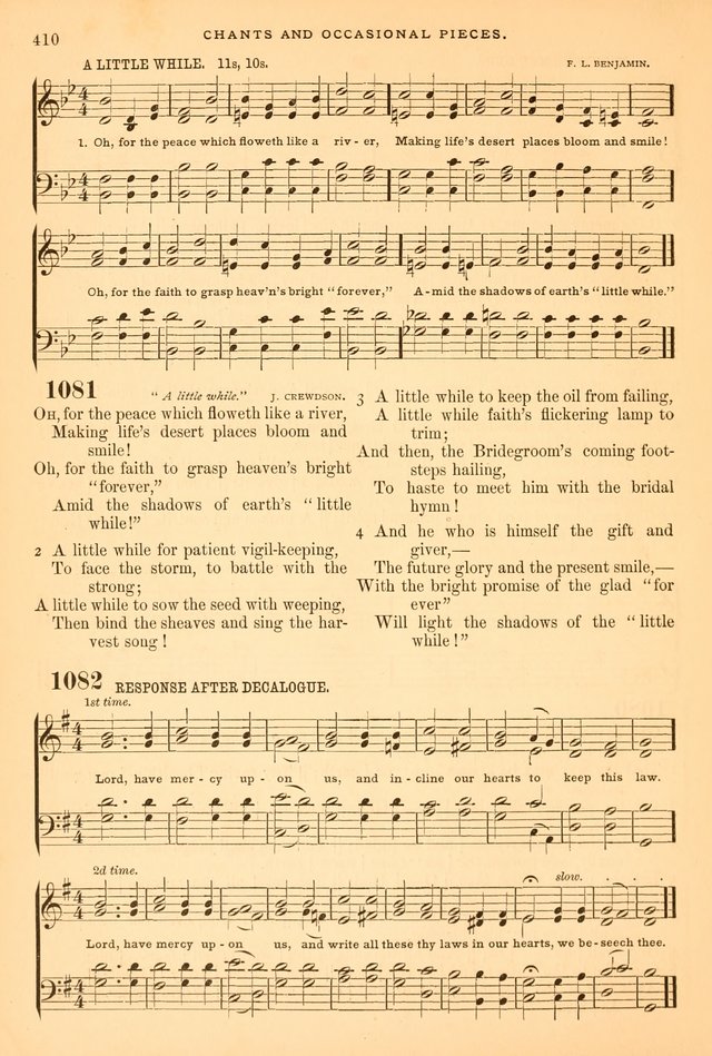 A Selection of Spiritual Songs: with music for the Church and the Choir page 421