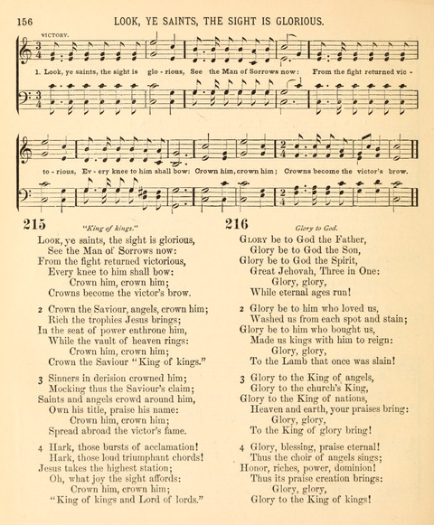 A Selection of Spiritual Songs: with music, for the Sunday-school page 154