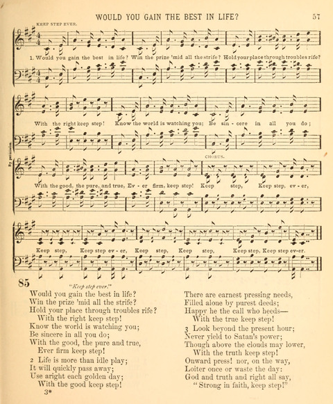 A Selection of Spiritual Songs: with music, for the Sunday-school page 55