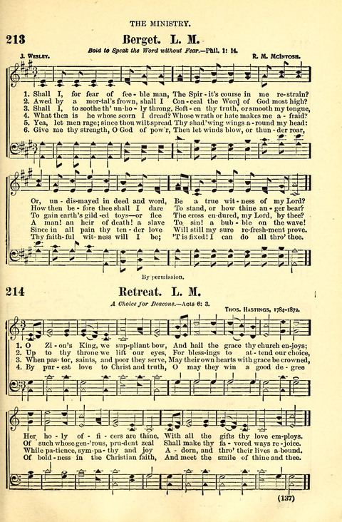 The Brethren Hymnal: A Collection of Psalms, Hymns and Spiritual Songs suited for Song Service in Christian Worship, for Church Service, Social Meetings and Sunday Schools page 135