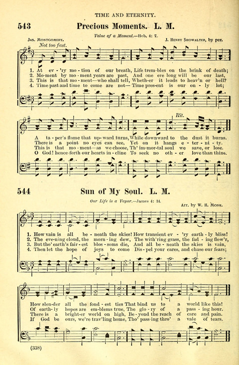 The Brethren Hymnal: A Collection of Psalms, Hymns and Spiritual Songs suited for Song Service in Christian Worship, for Church Service, Social Meetings and Sunday Schools page 336