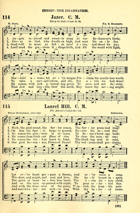 The Brethren Hymnal: A Collection of Psalms, Hymns and Spiritual Songs suited for Song Service in Christian Worship, for Church Service, Social Meetings and Sunday Schools page 65
