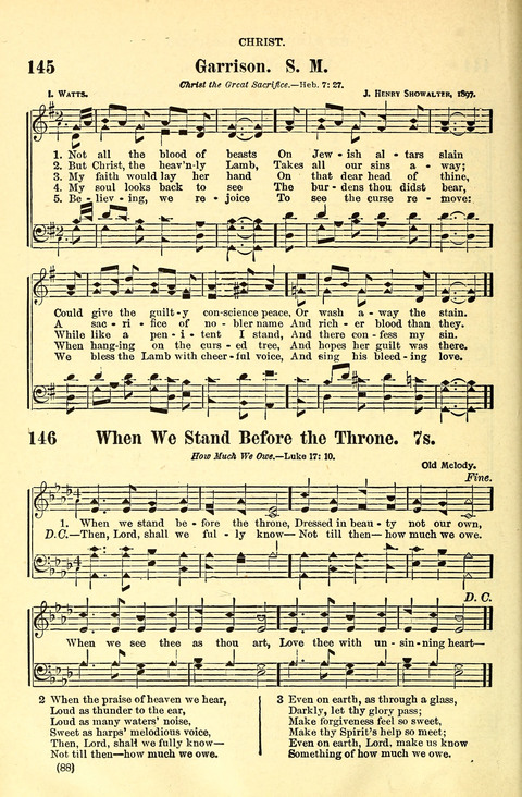 The Brethren Hymnal: A Collection of Psalms, Hymns and Spiritual Songs suited for Song Service in Christian Worship, for Church Service, Social Meetings and Sunday Schools page 84