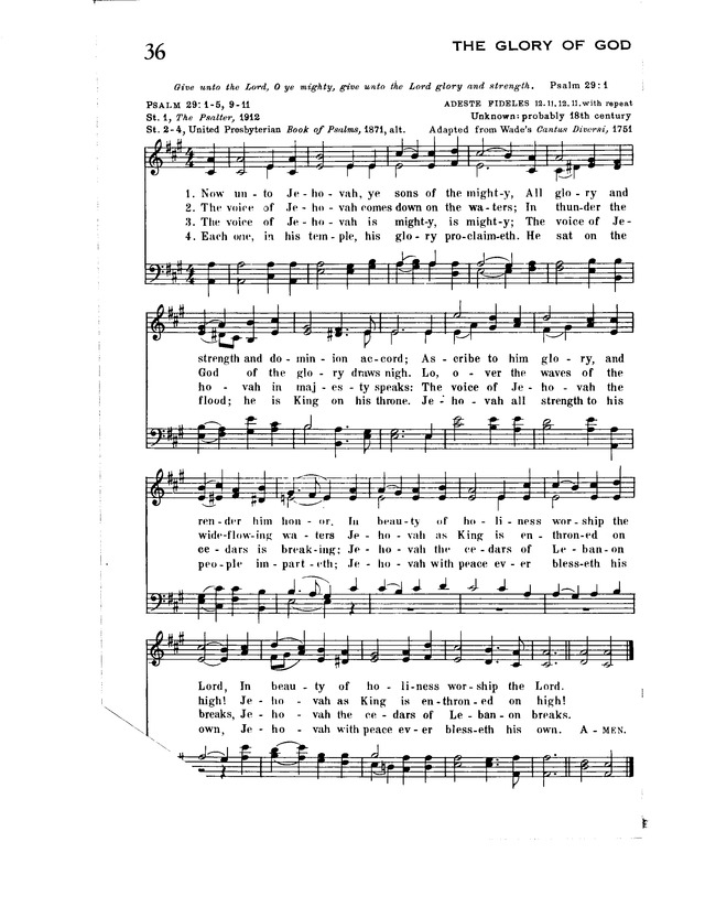 Trinity Hymnal page 30