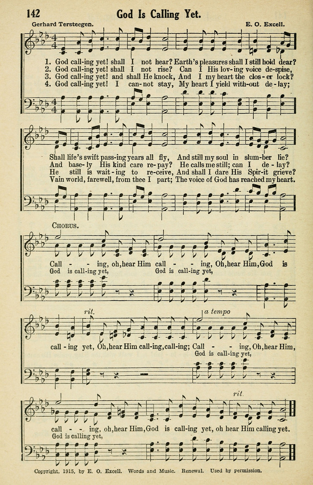 Tabernacle Hymns: No. 2 page 142