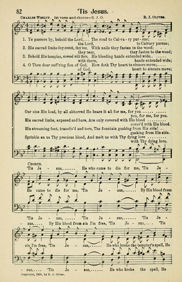 Tabernacle Hymns: No. 2 page 82