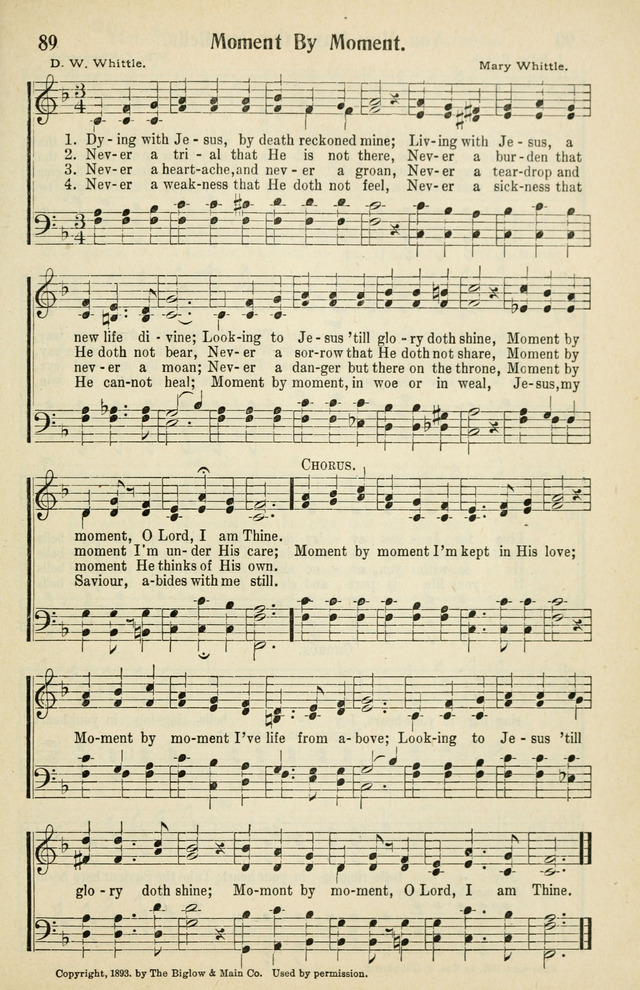 Tabernacle Hymns: No. 2 page 89