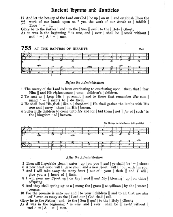 The Hymnal : published in 1895 and revised in 1911 by authority of the General Assembly of the Presbyterian Church in the United States of America : with the supplement of 1917 page 1009