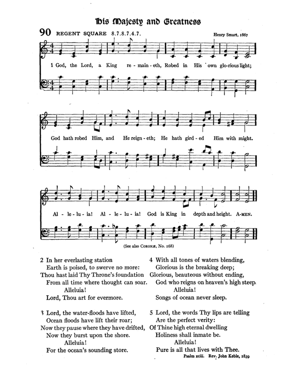 The Hymnal : published in 1895 and revised in 1911 by authority of the General Assembly of the Presbyterian Church in the United States of America : with the supplement of 1917 page 133