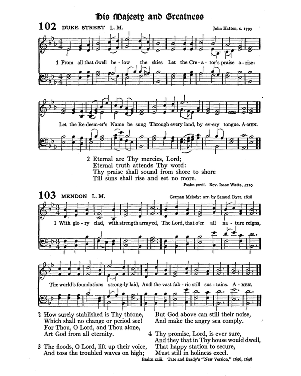 The Hymnal : published in 1895 and revised in 1911 by authority of the General Assembly of the Presbyterian Church in the United States of America : with the supplement of 1917 page 148