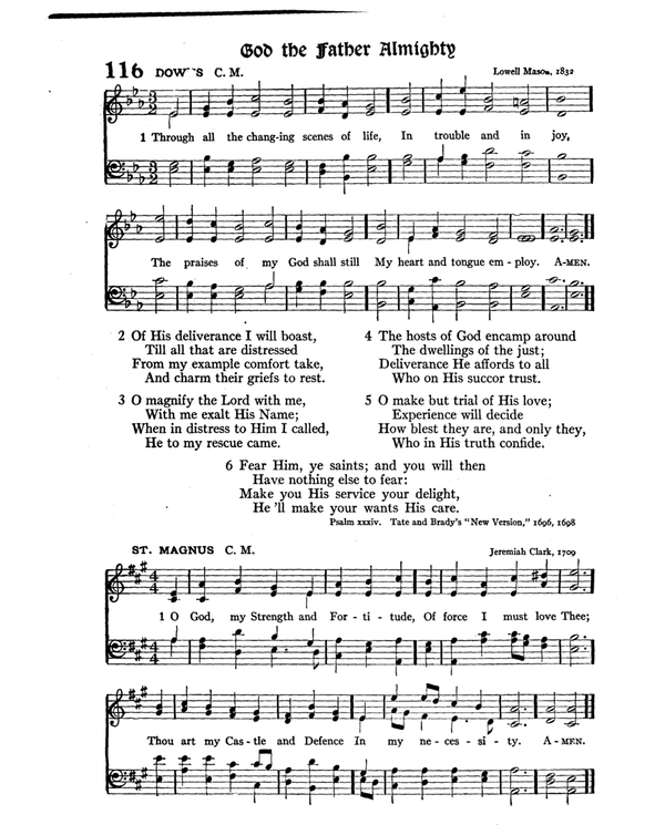 The Hymnal : published in 1895 and revised in 1911 by authority of the General Assembly of the Presbyterian Church in the United States of America : with the supplement of 1917 page 164